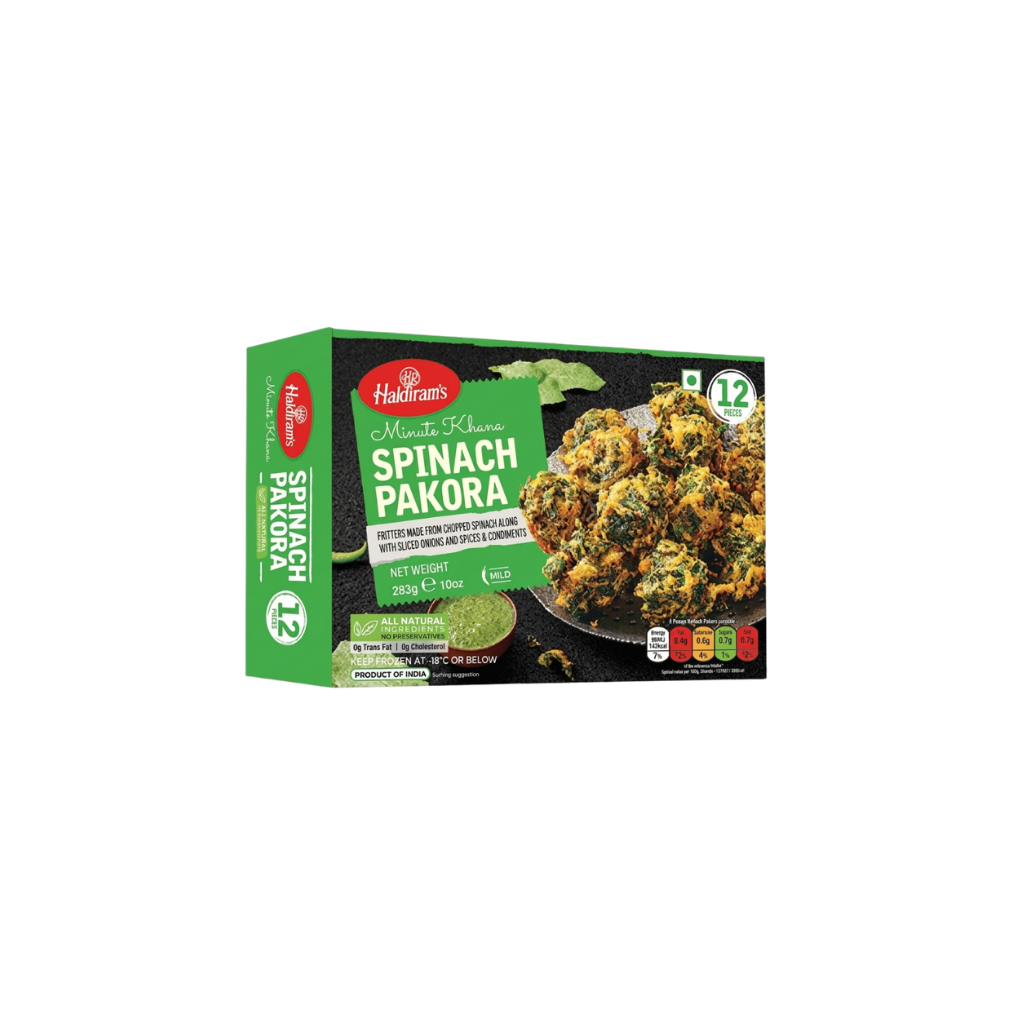 Haldiram's Spinach Pakora 12 pcs buy online USA - 1